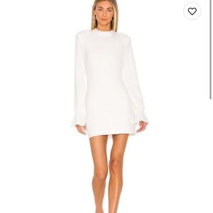 Amanda Uprichard Tallin Dress in Ivory Size S